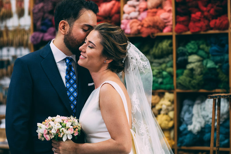 María & Carlos | boda en Real Fábrica de Tapices